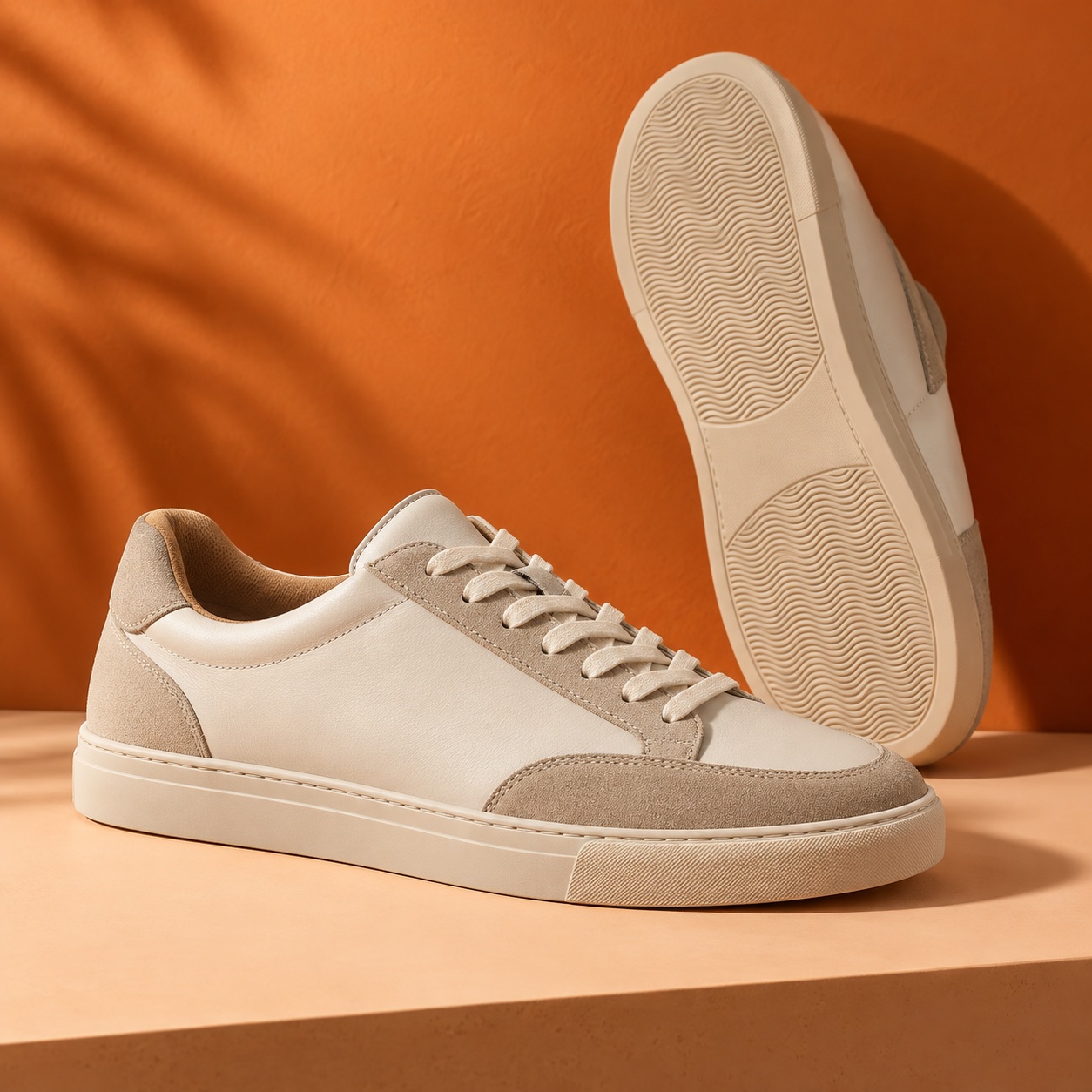 Baskets beiges de la collection Studio Everyday